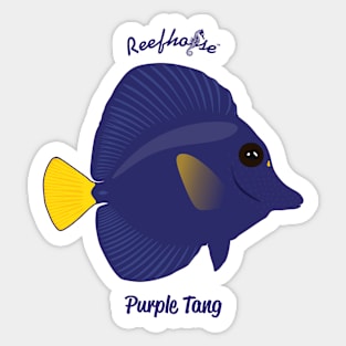 Purple Tang Sticker